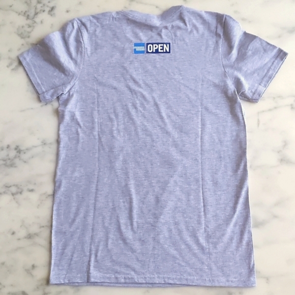 NWOT. Cotton Blended Grey Short Sleeve Tee. - Picture 2 of 2